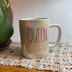 Rae Dunn Iridescent Queen Mug